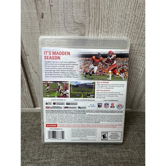 Madden NFL 15 For PS3 Complete With Case Manual - Picture 2 of 3